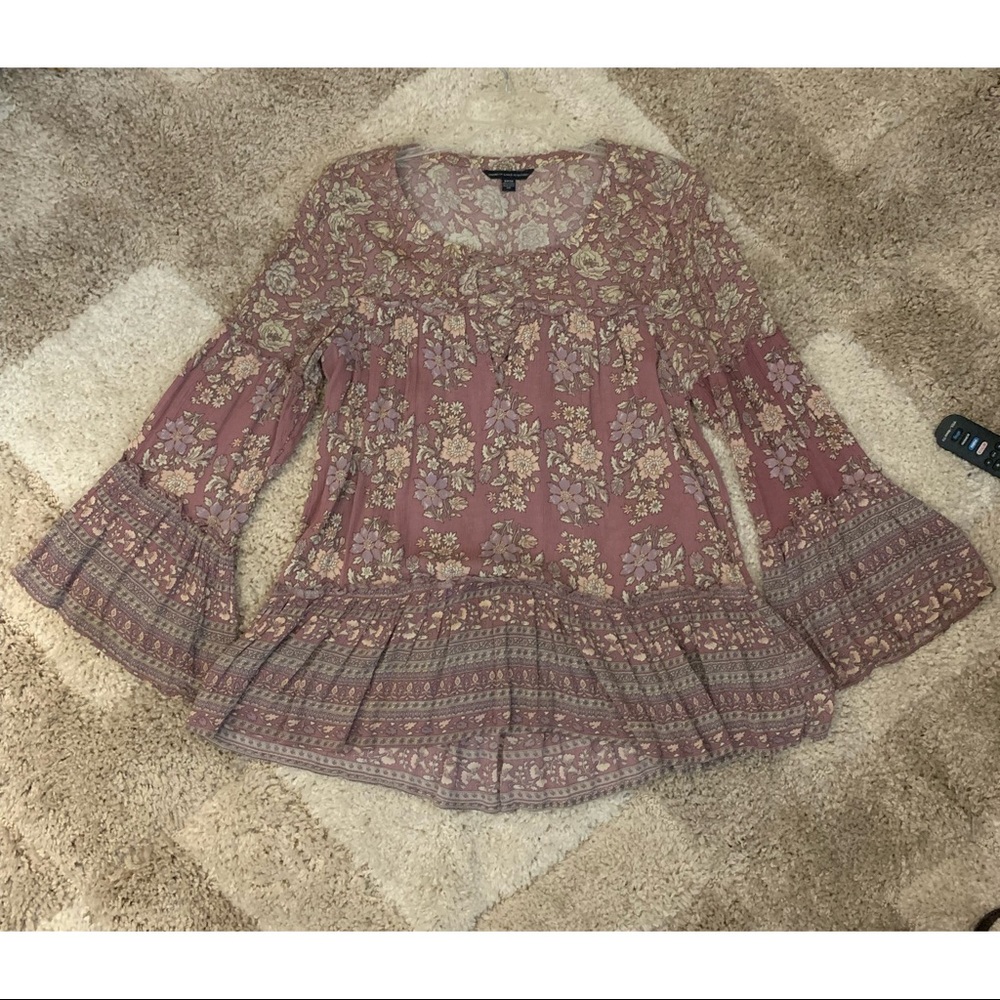 American Eagle Long Sleeve Blouse